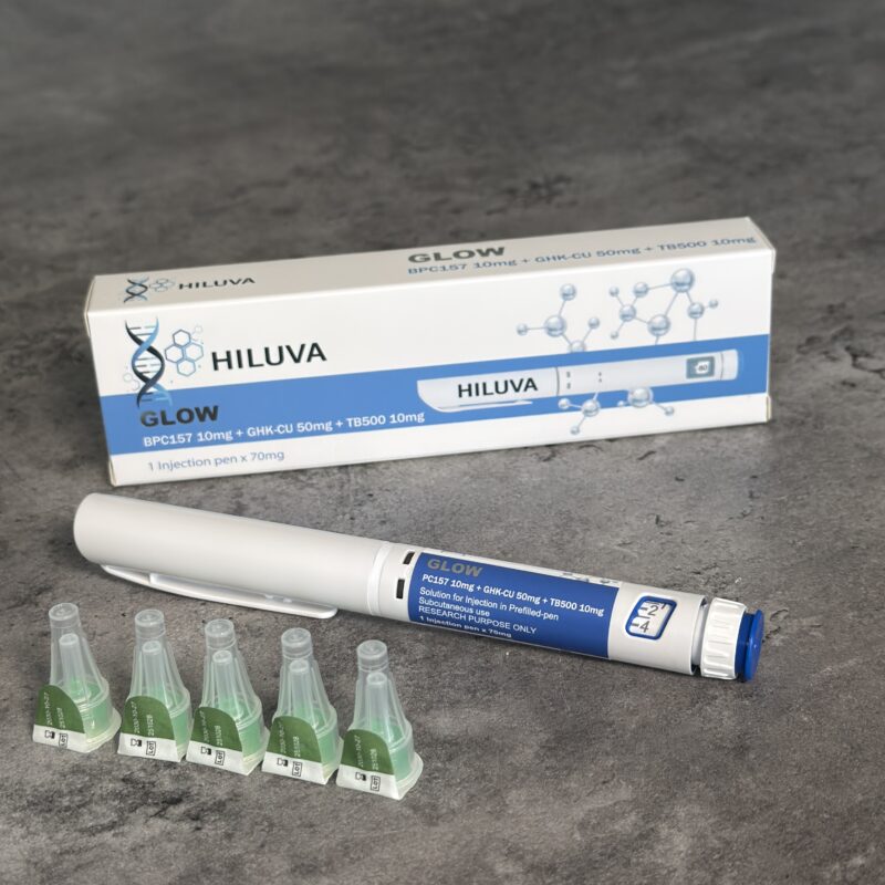 GLOW - GHK-Cu 50mg + BPC 157 10mg + TB500 10mg