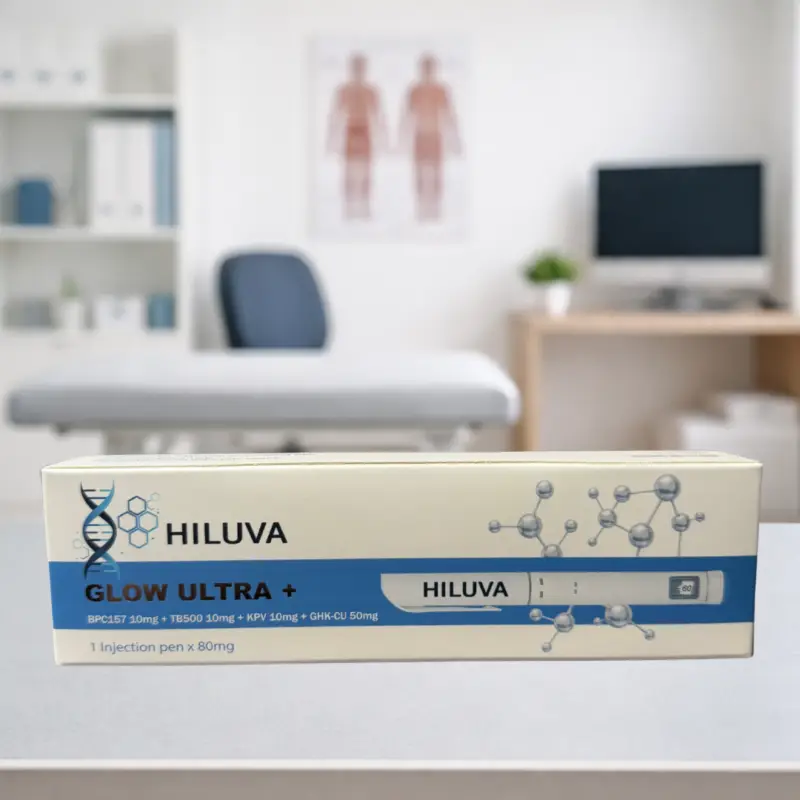 GLOW Ultra+ - BPC 157 10mg + GHK-CU 50mg + TB500 10mg + KPV 10mg